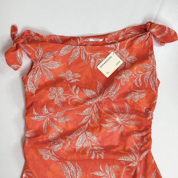 Peppermayo Orange Floral Mini Dress - Picture 4 of 8